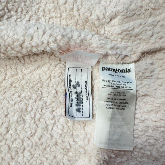 Patagonia Baby Toddler 3T Furry Friends Fleece Hoodie Toddler Bear Cub Ears - Picture 6 of 7